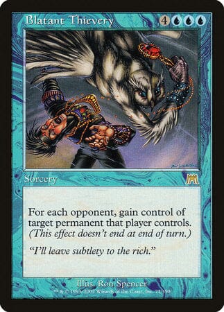 Blatant Thievery [Onslaught] MTG Single Magic: The Gathering  | Multizone: Comics And Games