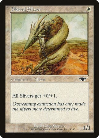 Plated Sliver [Legions] MTG Single Magic: The Gathering  | Multizone: Comics And Games