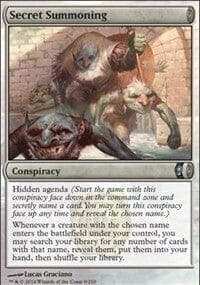 Secret Summoning [Conspiracy] MTG Single Magic: The Gathering  | Multizone: Comics And Games