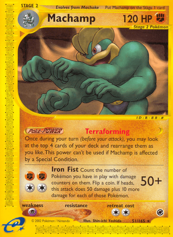 Machamp (51/165) [Expedition: Base Set] Pokemon Single Pokémon  | Multizone: Comics And Games