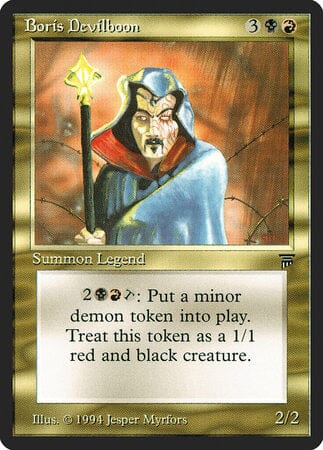 Boris Devilboon [Legends] MTG Single Magic: The Gathering  | Multizone: Comics And Games