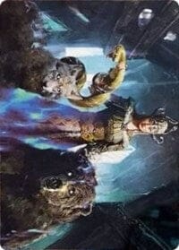 Kolvori, God of Kinship Art Card [Kaldheim: Art Series] MTG Single Magic: The Gathering  | Multizone: Comics And Games