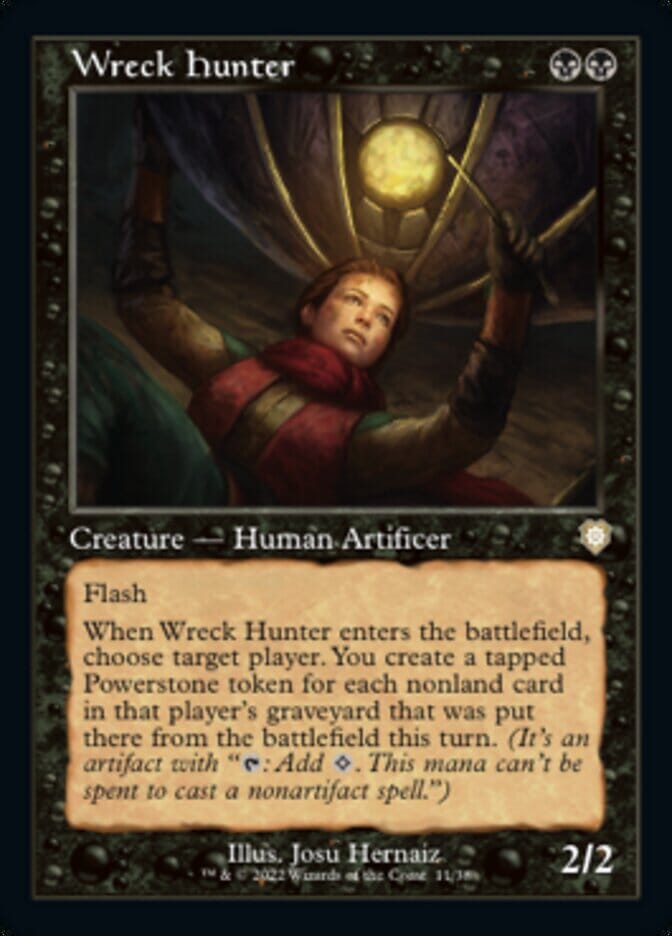 Wreck Hunter (Retro) [The Brothers' War Commander] MTG Single Magic: The Gathering  | Multizone: Comics And Games