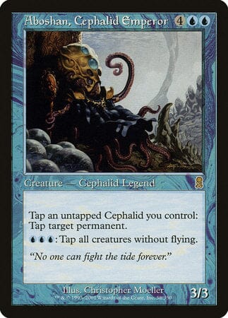 Aboshan, Cephalid Emperor [Odyssey] MTG Single Magic: The Gathering  | Multizone: Comics And Games