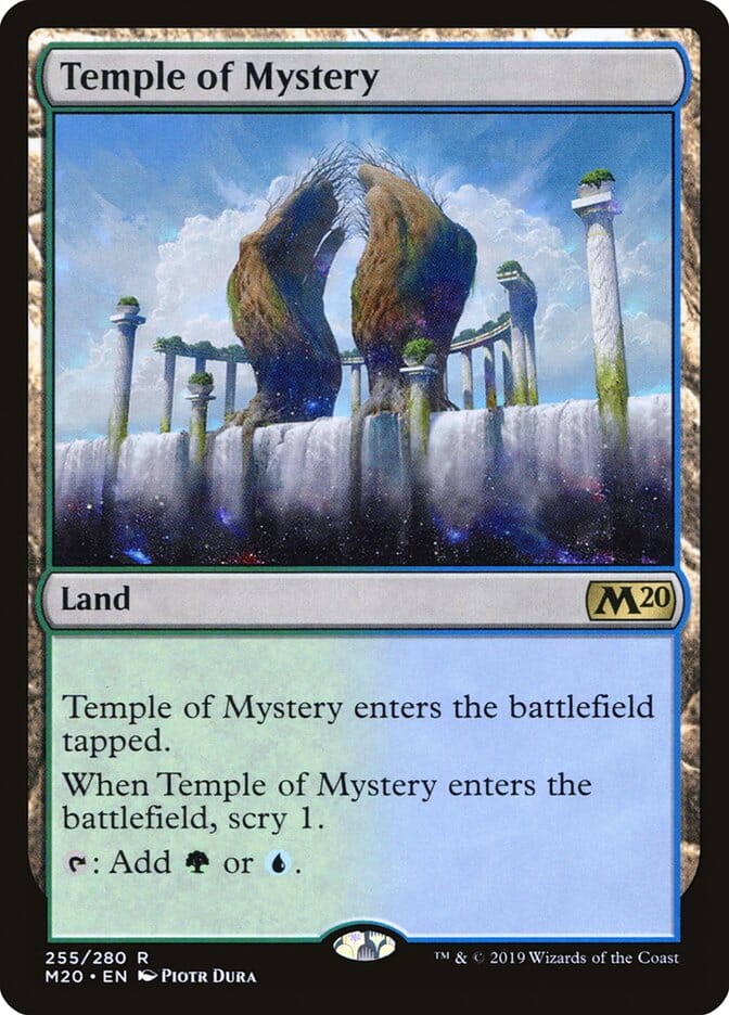 Temple of Mystery [Core Set 2020] MTG Single Magic: The Gathering  | Multizone: Comics And Games