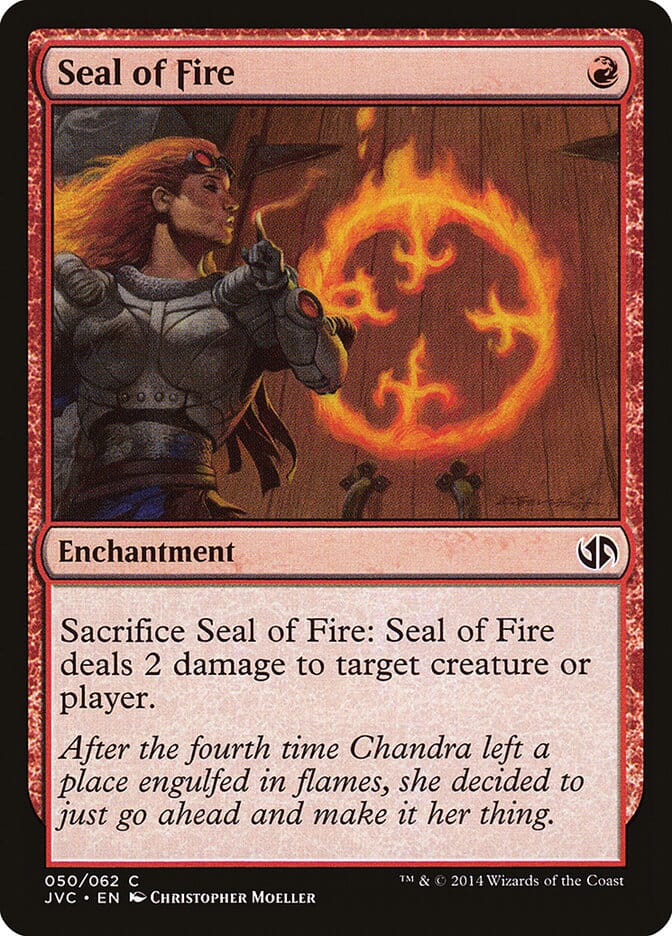 Seal of Fire [Duel Decks Anthology] MTG Single Magic: The Gathering  | Multizone: Comics And Games