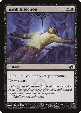 Instill Infection [Scars of Mirrodin] MTG Single Magic: The Gathering  | Multizone: Comics And Games