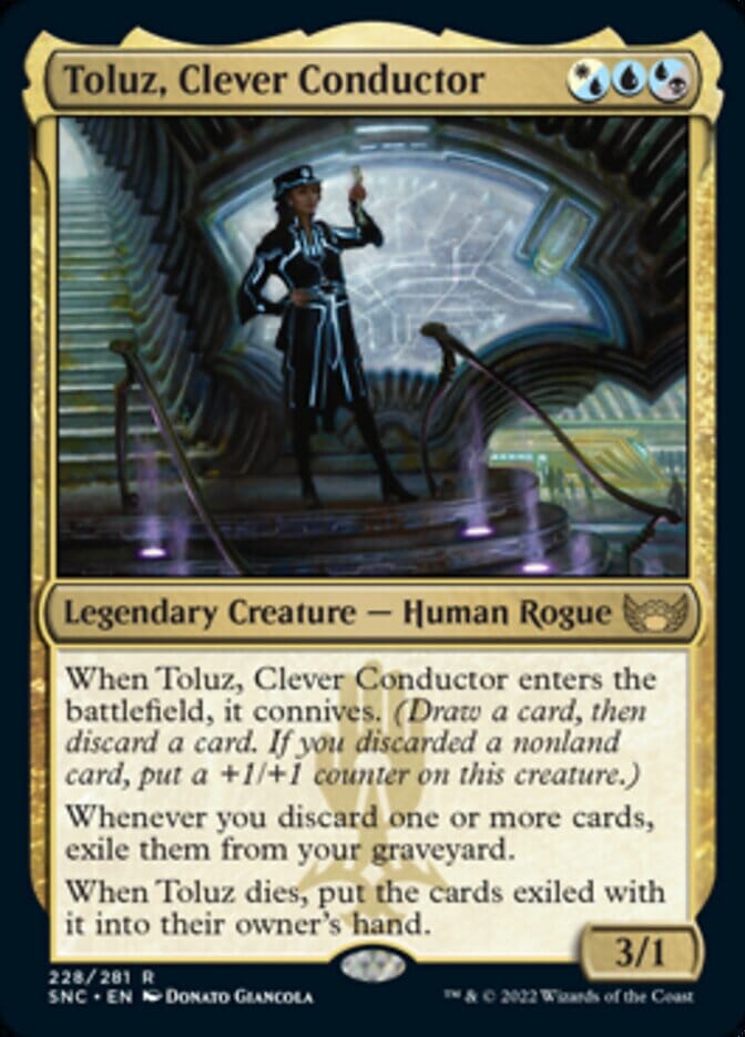 Toluz, Clever Conductor [Streets of New Capenna] MTG Single Magic: The Gathering  | Multizone: Comics And Games