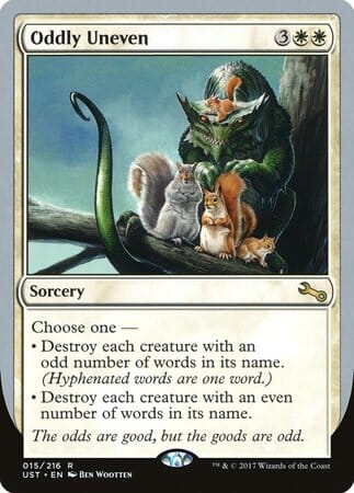 Oddly Uneven [Unstable] MTG Single Magic: The Gathering  | Multizone: Comics And Games