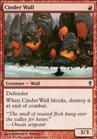 Cinder Wall [Conspiracy] MTG Single Magic: The Gathering  | Multizone: Comics And Games
