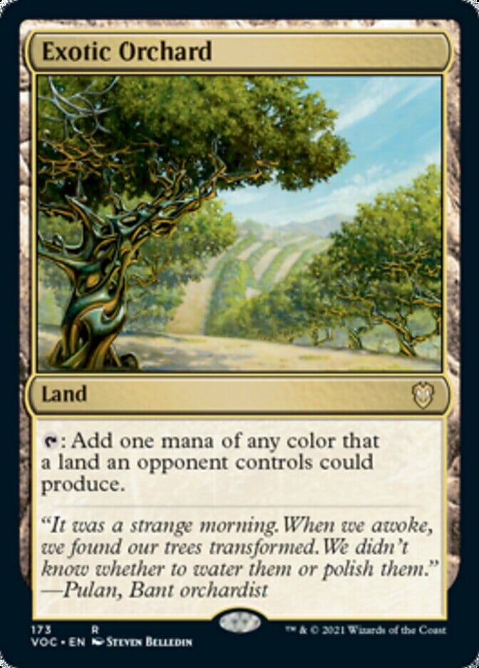 Exotic Orchard [Innistrad: Crimson Vow Commander] MTG Single Magic: The Gathering  | Multizone: Comics And Games