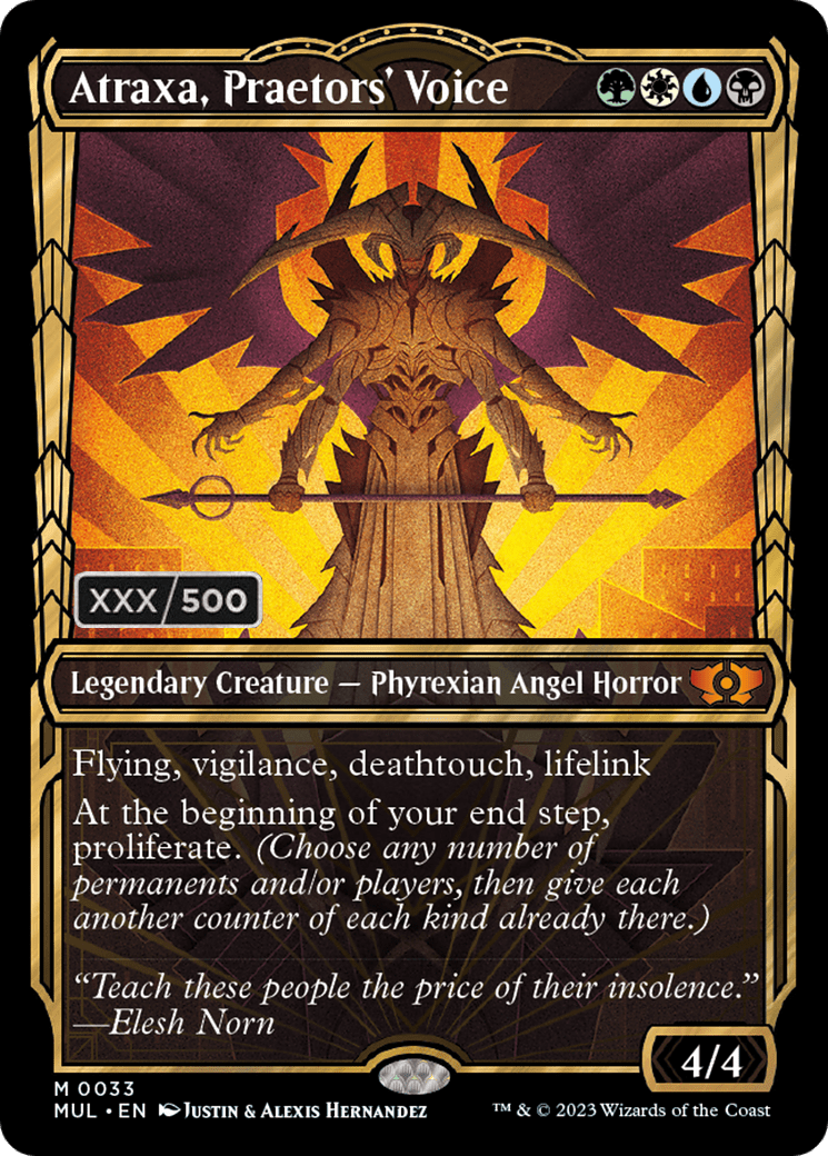 Atraxa, Praetors' Voice (Serialized) [Multiverse Legends] MTG Single Magic: The Gathering  | Multizone: Comics And Games