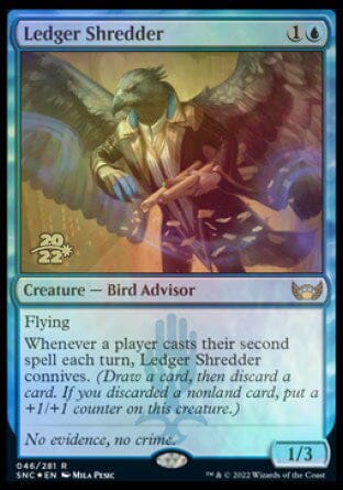 Ledger Shredder [Streets of New Capenna Prerelease Promos] MTG Single Magic: The Gathering  | Multizone: Comics And Games