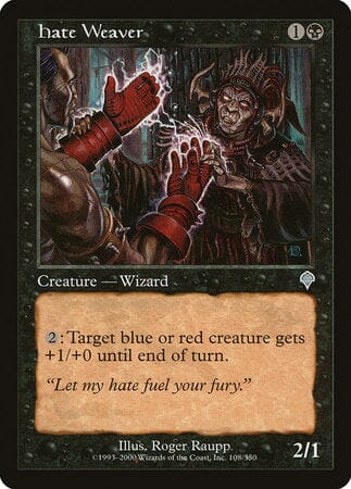 Hate Weaver [Invasion] MTG Single Magic: The Gathering  | Multizone: Comics And Games