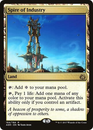 Spire of Industry [Aether Revolt] MTG Single Magic: The Gathering  | Multizone: Comics And Games