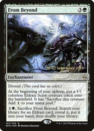 From Beyond [Battle for Zendikar Promos] MTG Single Magic: The Gathering  | Multizone: Comics And Games