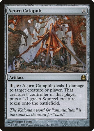 Acorn Catapult [Commander 2011] MTG Single Magic: The Gathering  | Multizone: Comics And Games