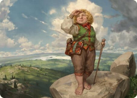 Elanor Gardner Art Card [The Lord of the Rings: Tales of Middle-earth Art Series] MTG Single Magic: The Gathering  | Multizone: Comics And Games