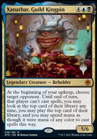 Xanathar, Guild Kingpin (Promo Pack) [Dungeons & Dragons: Adventures in the Forgotten Realms Promos] MTG Single Magic: The Gathering  | Multizone: Comics And Games