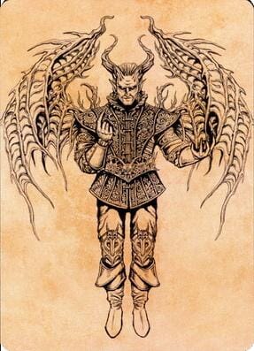 Raphael, Fiendish Savior Art Card (75) [Commander Legends: Battle for Baldur's Gate Art Series] MTG Single Magic: The Gathering  | Multizone: Comics And Games