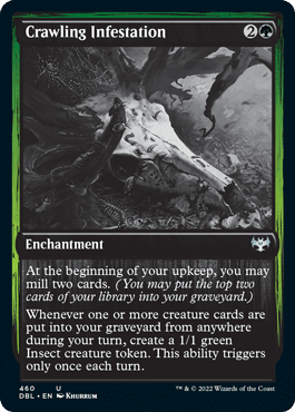 Crawling Infestation [Innistrad: Double Feature] MTG Single Magic: The Gathering  | Multizone: Comics And Games