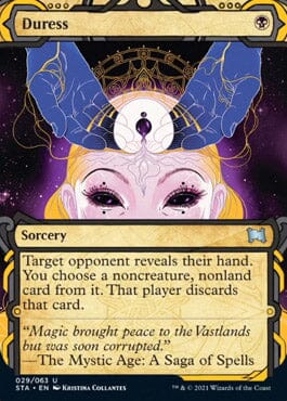 Duress (Etched Foil) [Strixhaven Mystical Archive] MTG Single Magic: The Gathering  | Multizone: Comics And Games