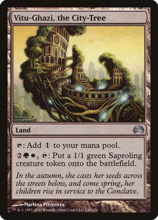 Vitu-Ghazi, the City-Tree [Planechase 2012] MTG Single Magic: The Gathering  | Multizone: Comics And Games
