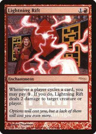 Lightning Rift [Friday Night Magic 2004] MTG Single Magic: The Gathering  | Multizone: Comics And Games