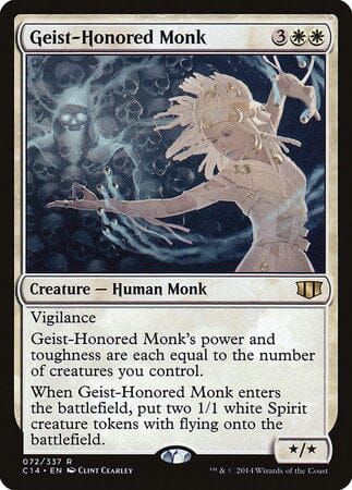 Geist-Honored Monk [Commander 2014] MTG Single Magic: The Gathering  | Multizone: Comics And Games