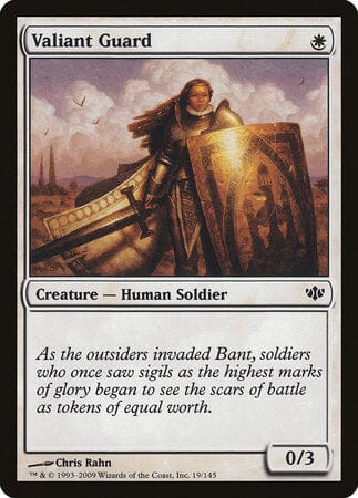Valiant Guard [Conflux] MTG Single Magic: The Gathering  | Multizone: Comics And Games