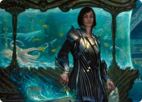 Lagrella, the Magpie Art Card [Streets of New Capenna Art Series] MTG Single Magic: The Gathering  | Multizone: Comics And Games