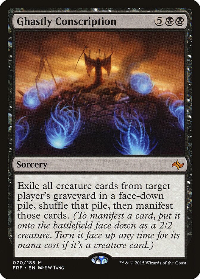 Ghastly Conscription [Fate Reforged] MTG Single Magic: The Gathering  | Multizone: Comics And Games
