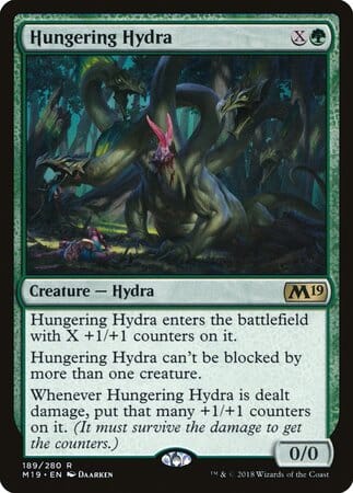 Hungering Hydra [Core Set 2019] MTG Single Magic: The Gathering  | Multizone: Comics And Games