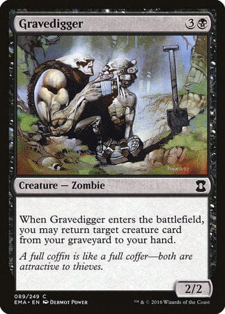 Gravedigger [Eternal Masters] MTG Single Magic: The Gathering  | Multizone: Comics And Games