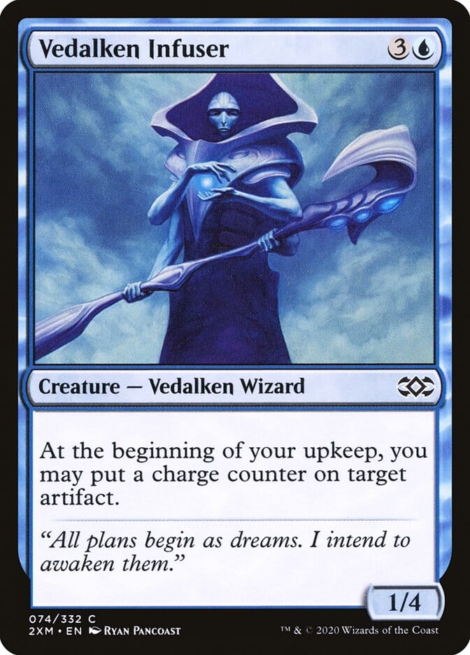 Vedalken Infuser [Double Masters] MTG Single Magic: The Gathering  | Multizone: Comics And Games