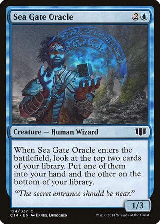 Sea Gate Oracle [Commander 2014] MTG Single Magic: The Gathering  | Multizone: Comics And Games
