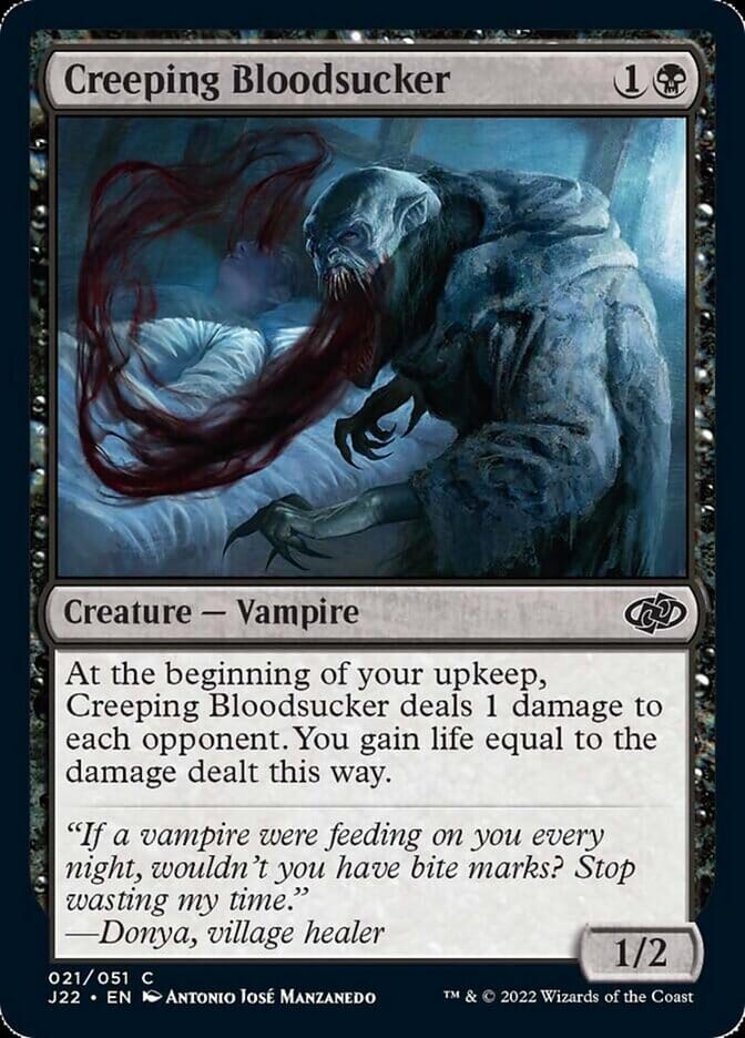 Creeping Bloodsucker [Jumpstart 2022] MTG Single Magic: The Gathering  | Multizone: Comics And Games