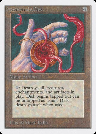 Nevinyrral's Disk [Unlimited Edition] MTG Single Magic: The Gathering  | Multizone: Comics And Games