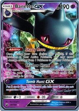 Banette GX (66/168) (Garbanette - Magnus Pedersen) [World Championships 2018] Pokemon Single Pokémon  | Multizone: Comics And Games