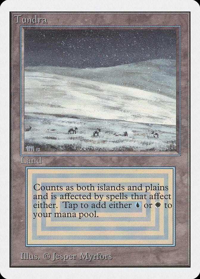 Tundra [Unlimited Edition] MTG Single Magic: The Gathering  | Multizone: Comics And Games