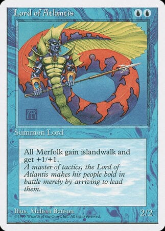 Lord of Atlantis [Fourth Edition] MTG Single Magic: The Gathering  | Multizone: Comics And Games
