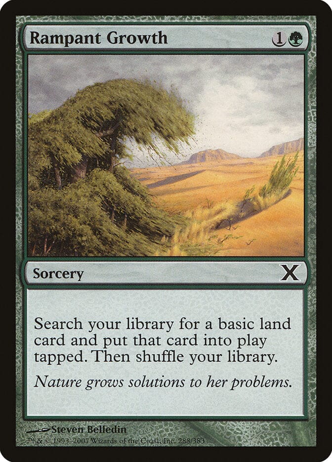 Rampant Growth [Tenth Edition] MTG Single Magic: The Gathering  | Multizone: Comics And Games