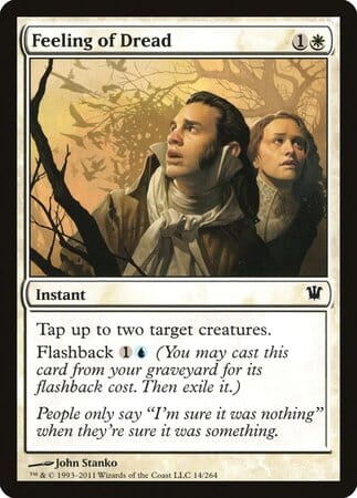 Feeling of Dread [Innistrad] MTG Single Magic: The Gathering  | Multizone: Comics And Games