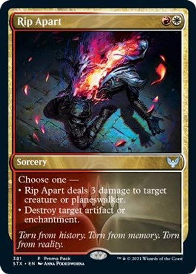 Rip Apart (Promo Pack) [Strixhaven: School of Mages] MTG Single Magic: The Gathering  | Multizone: Comics And Games
