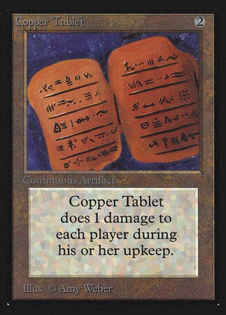 Copper Tablet (CE) [Collectors’ Edition] MTG Single Magic: The Gathering  | Multizone: Comics And Games