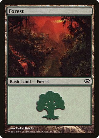 Forest (153) [Planechase 2012] MTG Single Magic: The Gathering  | Multizone: Comics And Games