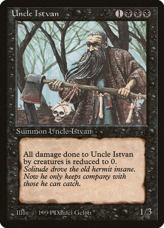 Uncle Istvan [The Dark] MTG Single Magic: The Gathering  | Multizone: Comics And Games