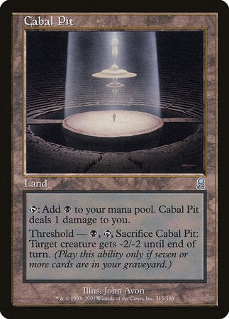 Cabal Pit [Odyssey] MTG Single Magic: The Gathering  | Multizone: Comics And Games