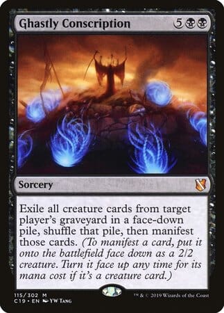 Ghastly Conscription [Commander 2019] MTG Single Magic: The Gathering  | Multizone: Comics And Games