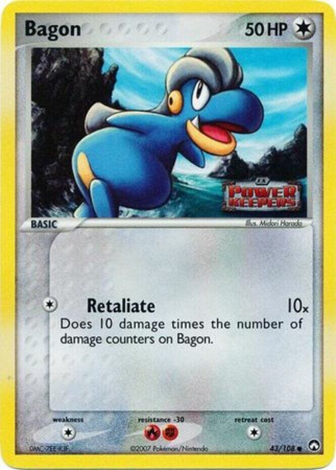 Bagon (43/108) (Stamped) [EX: Power Keepers] Pokemon Single Pokémon  | Multizone: Comics And Games